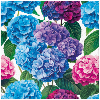 PAW Decor Lunch Napkin Hydrangea Bloom