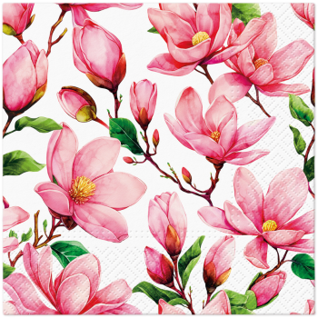 PAW Decor Lunch Napkin Pink Blossom