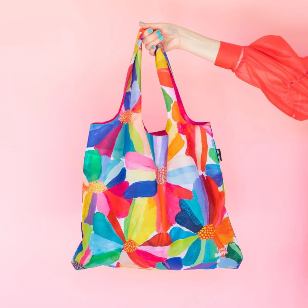 Ruby Olive x Georgina Forbes Reusable Shopping Bag Lordy Dordie Petal Party (5)