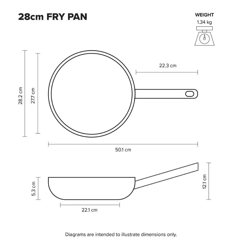 Scanpan Elektra Fry Pan 28cm (4)