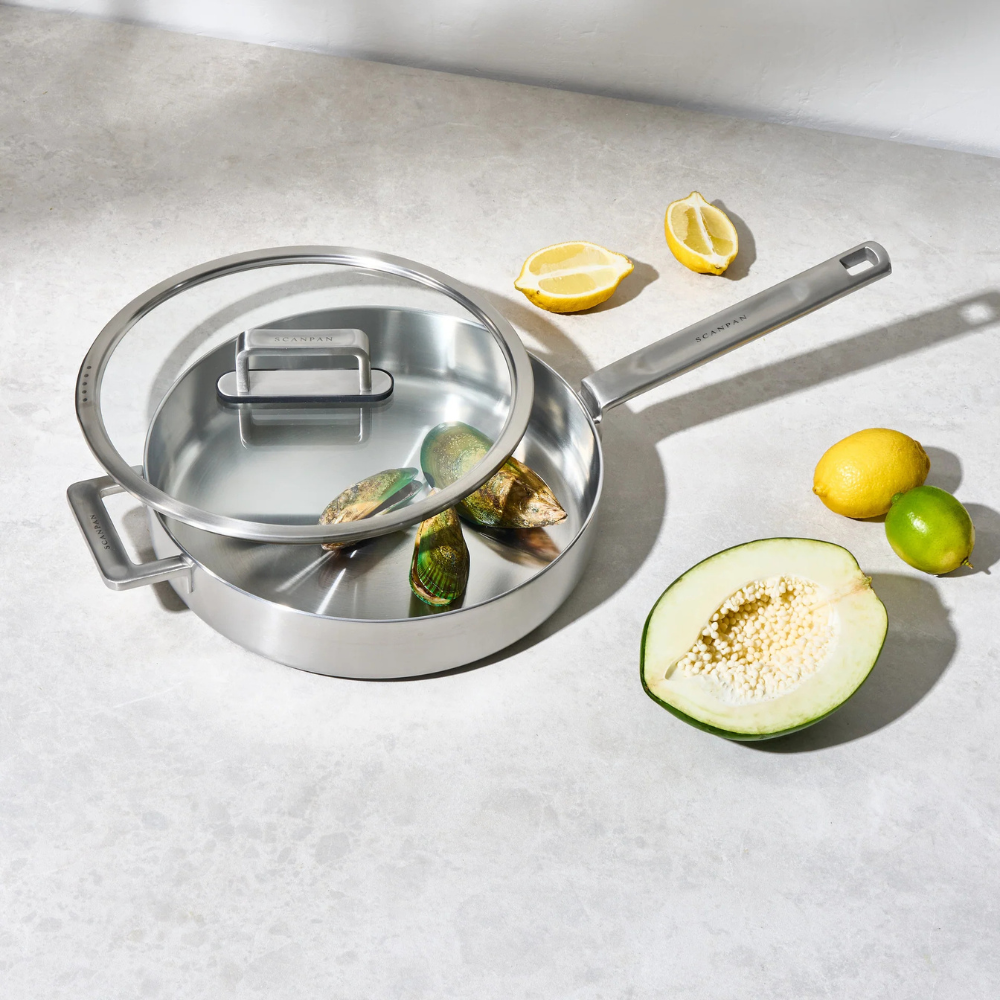 Scanpan Elektra Saute Pan w Helper Handle 28cm