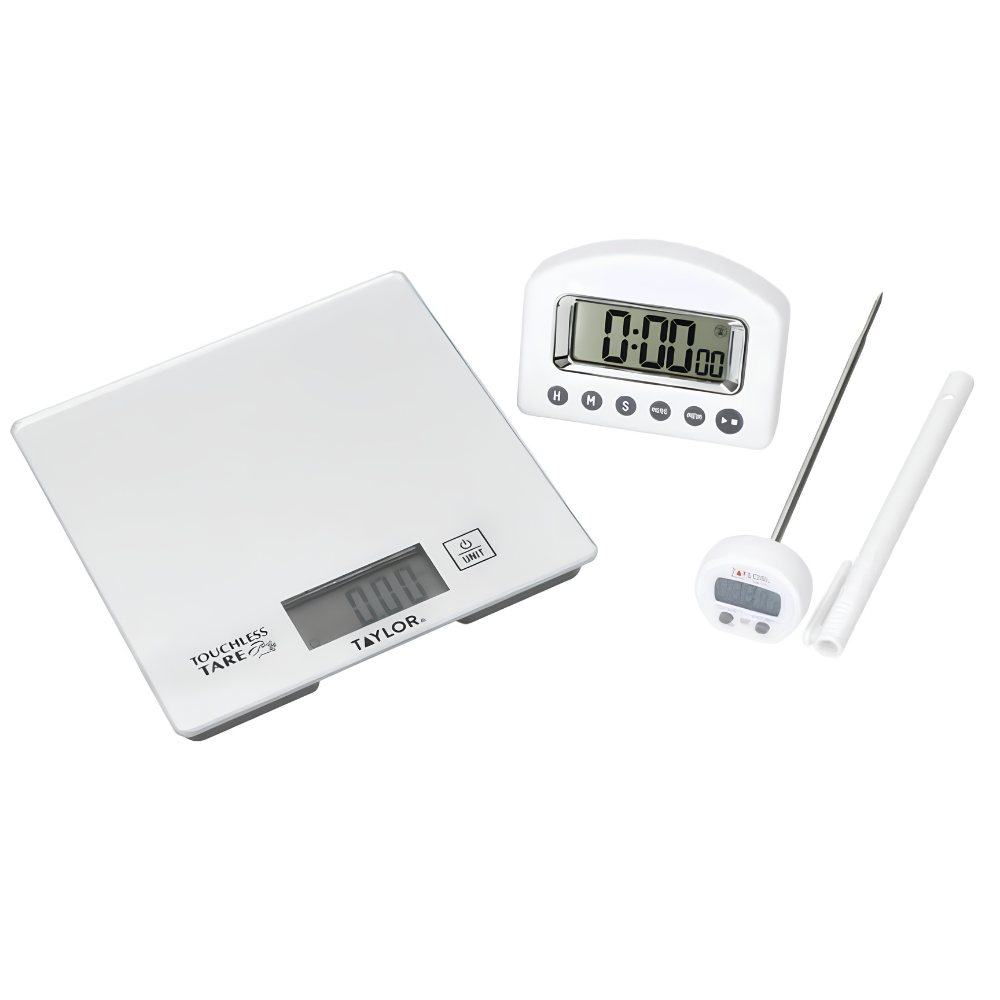 Taylor Pro 3 Piece Kitchen Weighing & Measuring Set (1)