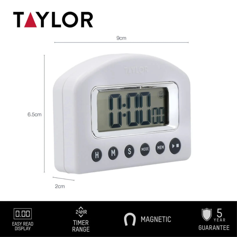 Taylor Pro 3 Piece Kitchen Weighing & Measuring Set (9)