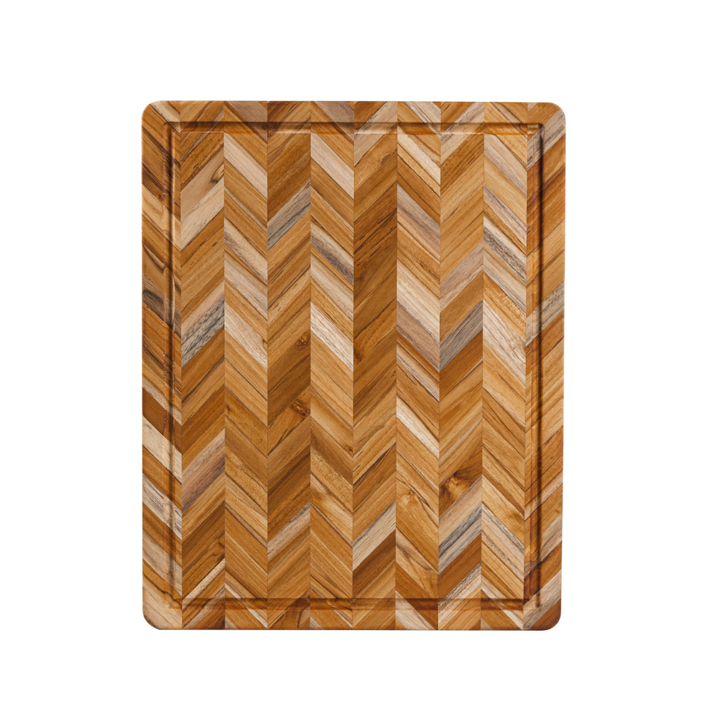 Teakhaus Herringbone Cutting Board 51cm (2)
