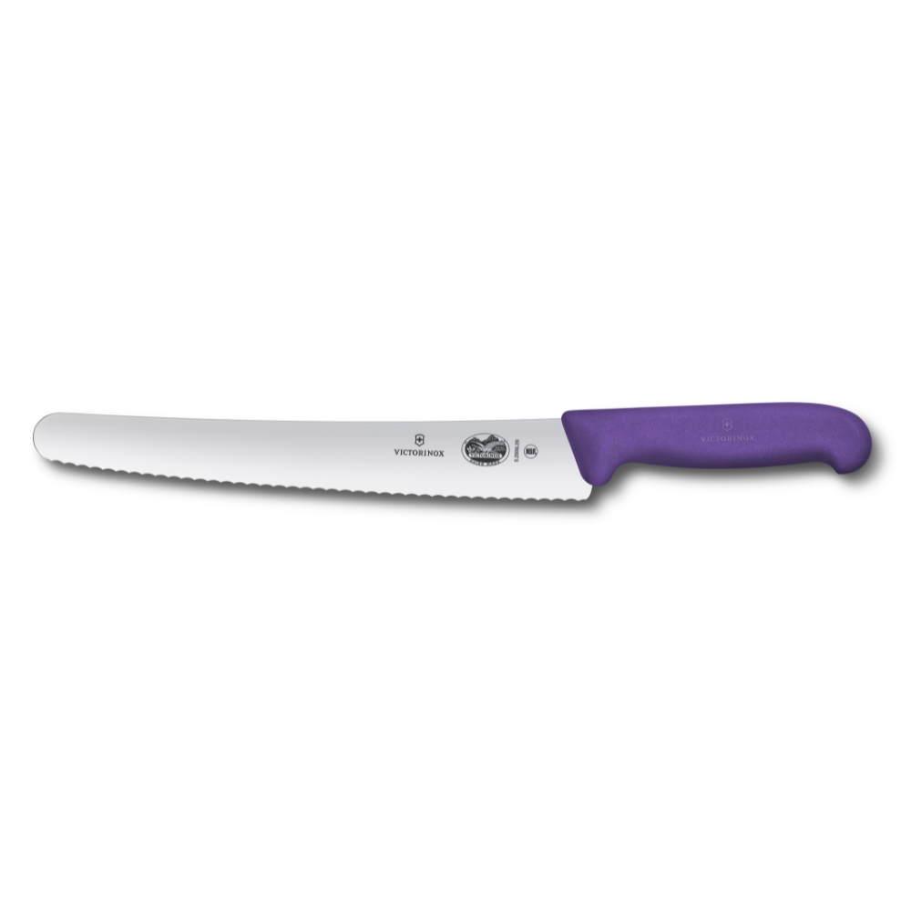 Victorinox Fibrox Pastry Knife Purple Blister 26cm