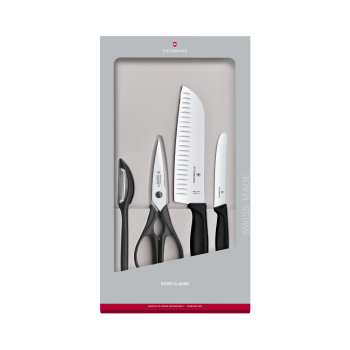 Victorinox Swiss Classic 4 Piece Kitchen Set Black
