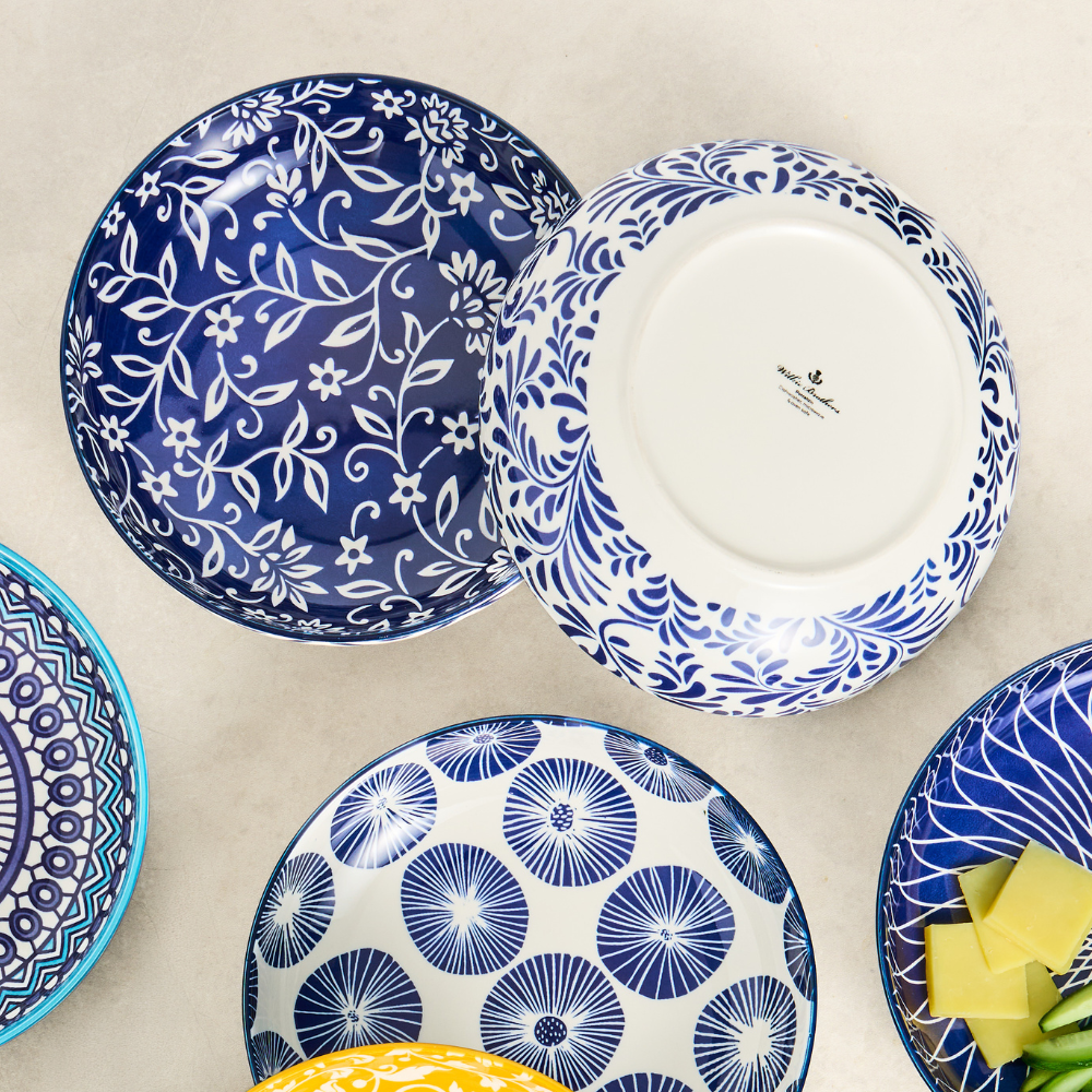 Wilkie Brothers Glazed Porcelain Pasta Bowl Lifestyles