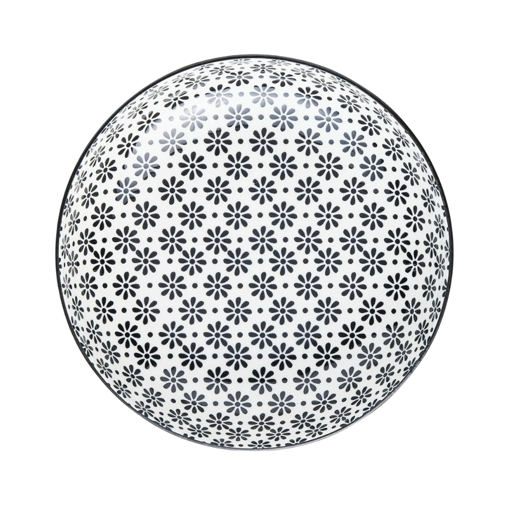 Wilkie Brothers Pasta Bowl Mono Flower (2)