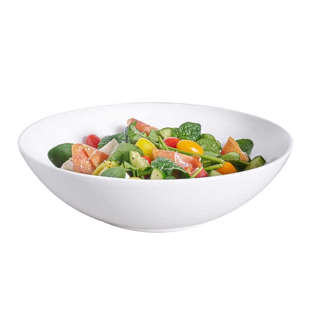 Wilkie Brothers White Round Bowl 32cm