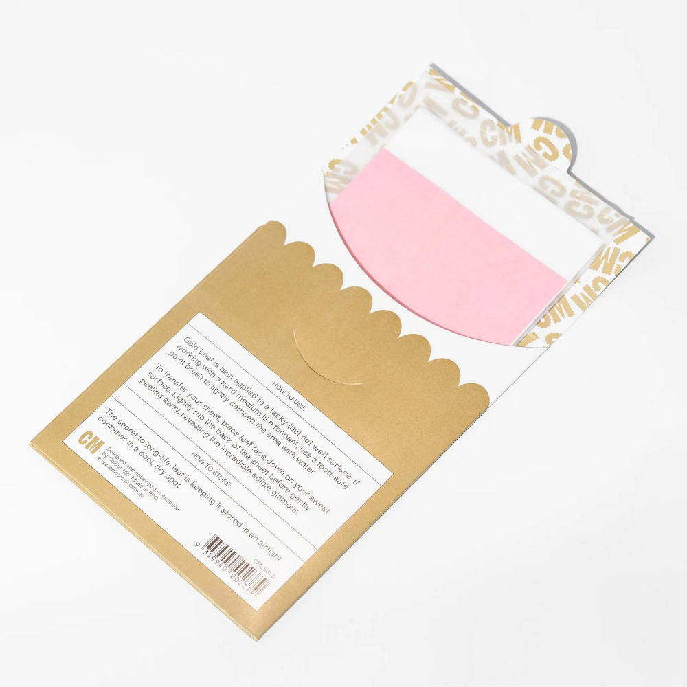 Colour Mill Gold Leaf Transfer Sheets 5 Pack (4)