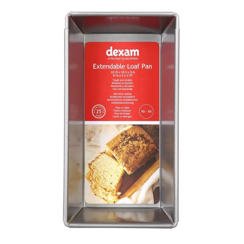 Dexam Expandable Loaf Pan