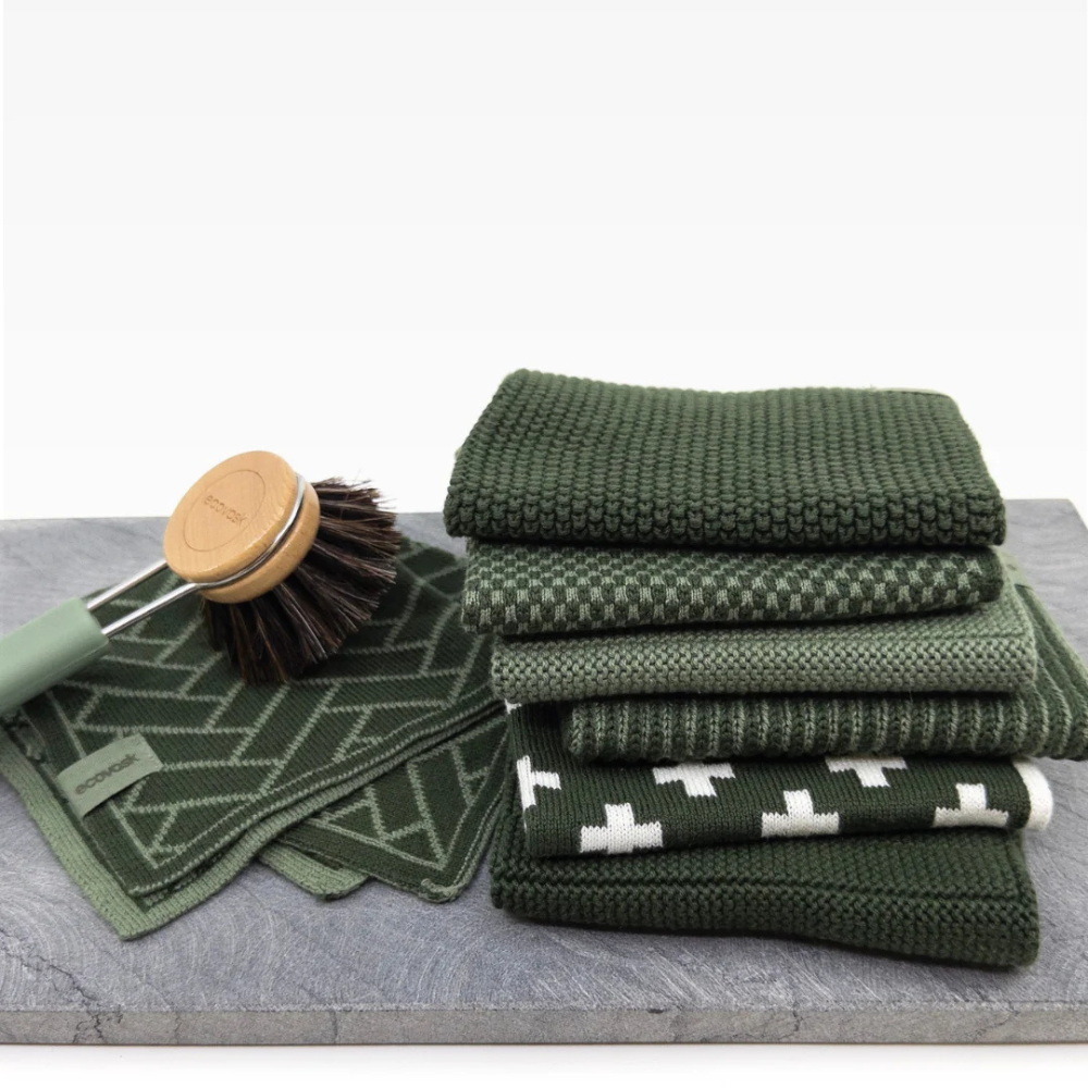 Ecovask Daily Use Dish Cloths 7 Pack Eden