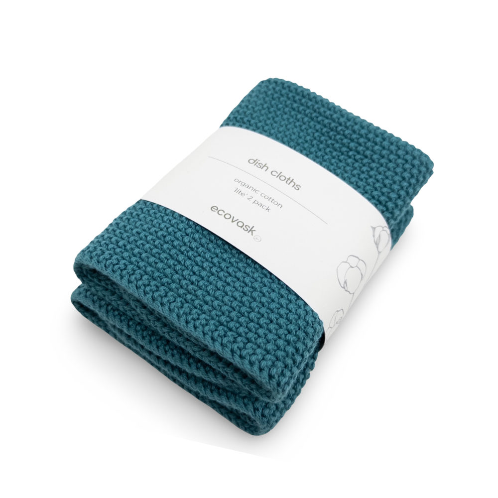 Ecovask Dishcloth Lite 2pk Tasman