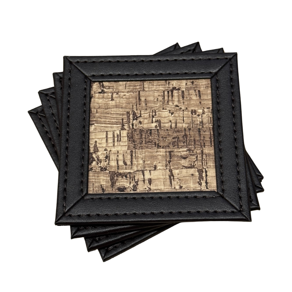 Ladelle Cork Coasters Set