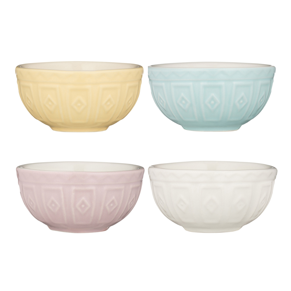 Mason Cash Pastel Prep Bowls 10cm Set of 4