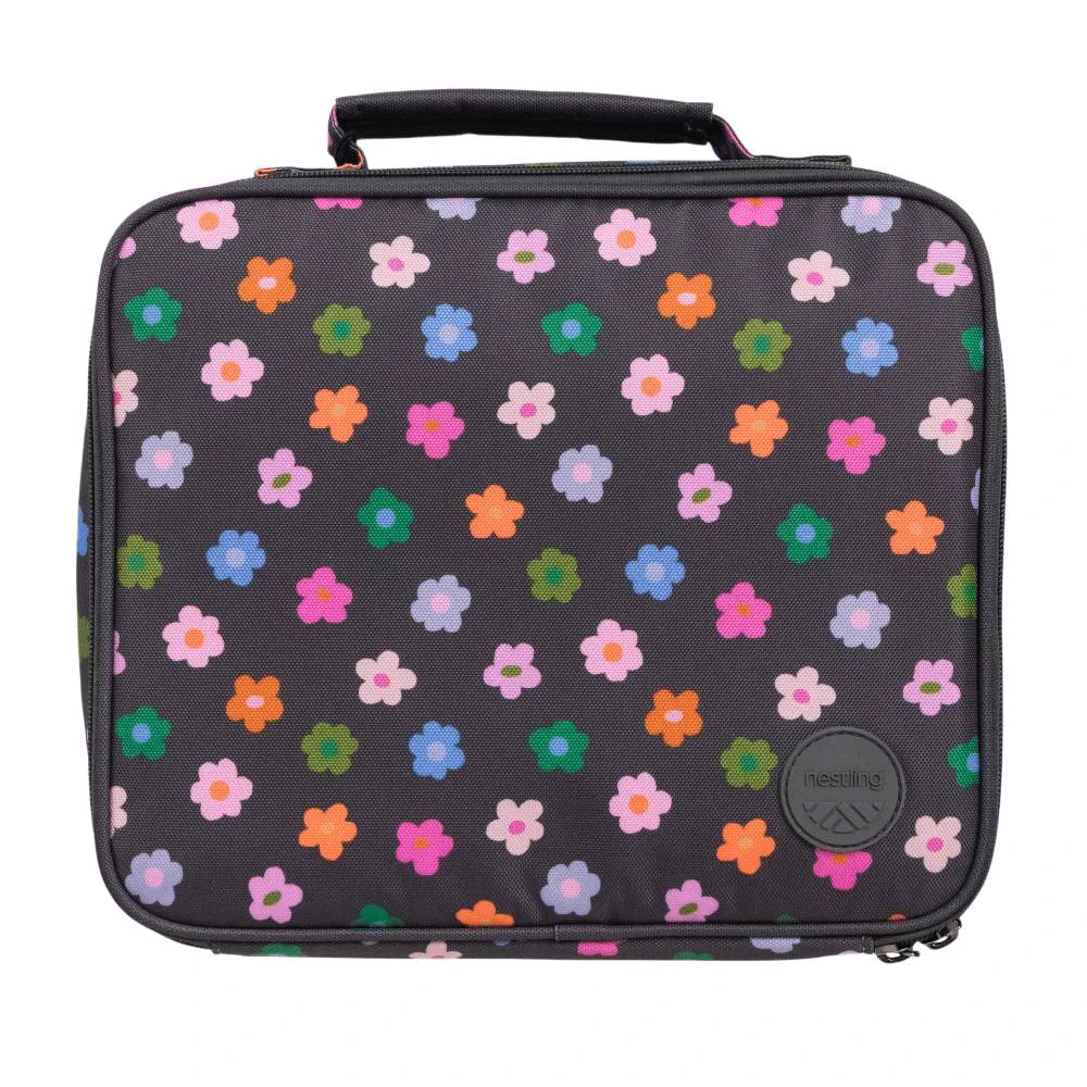 Nestling Insulated Lunch Bag Flowers