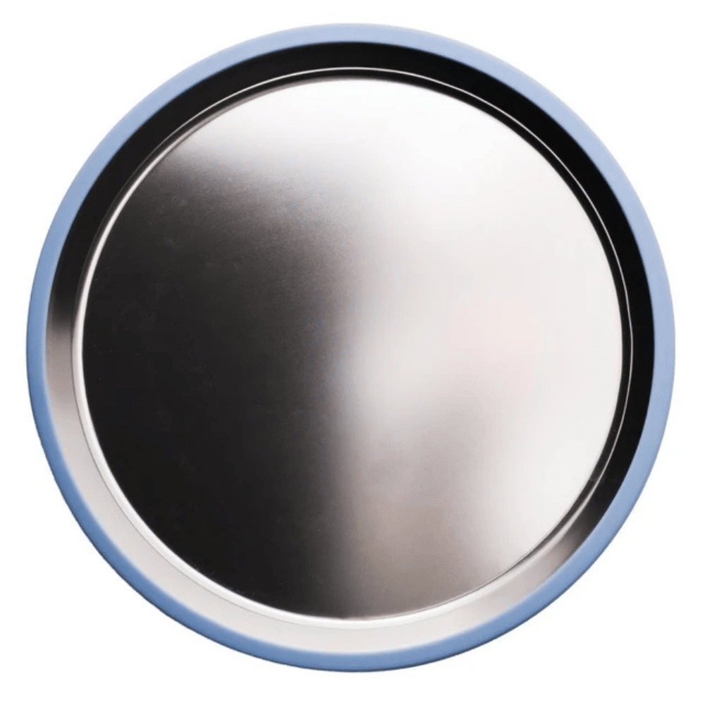 Nestling Stainless Flat Suction Plate 23cm Blue (1)