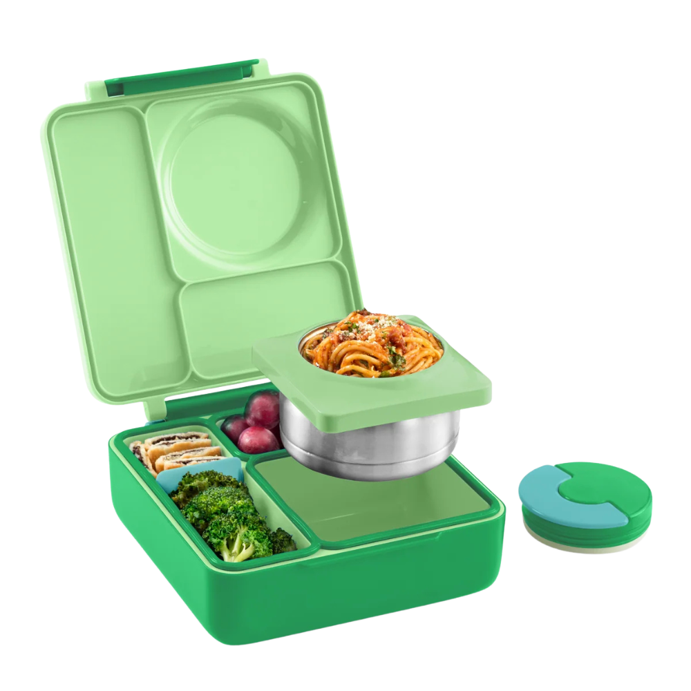OmieBox Lunchbox Apple Green