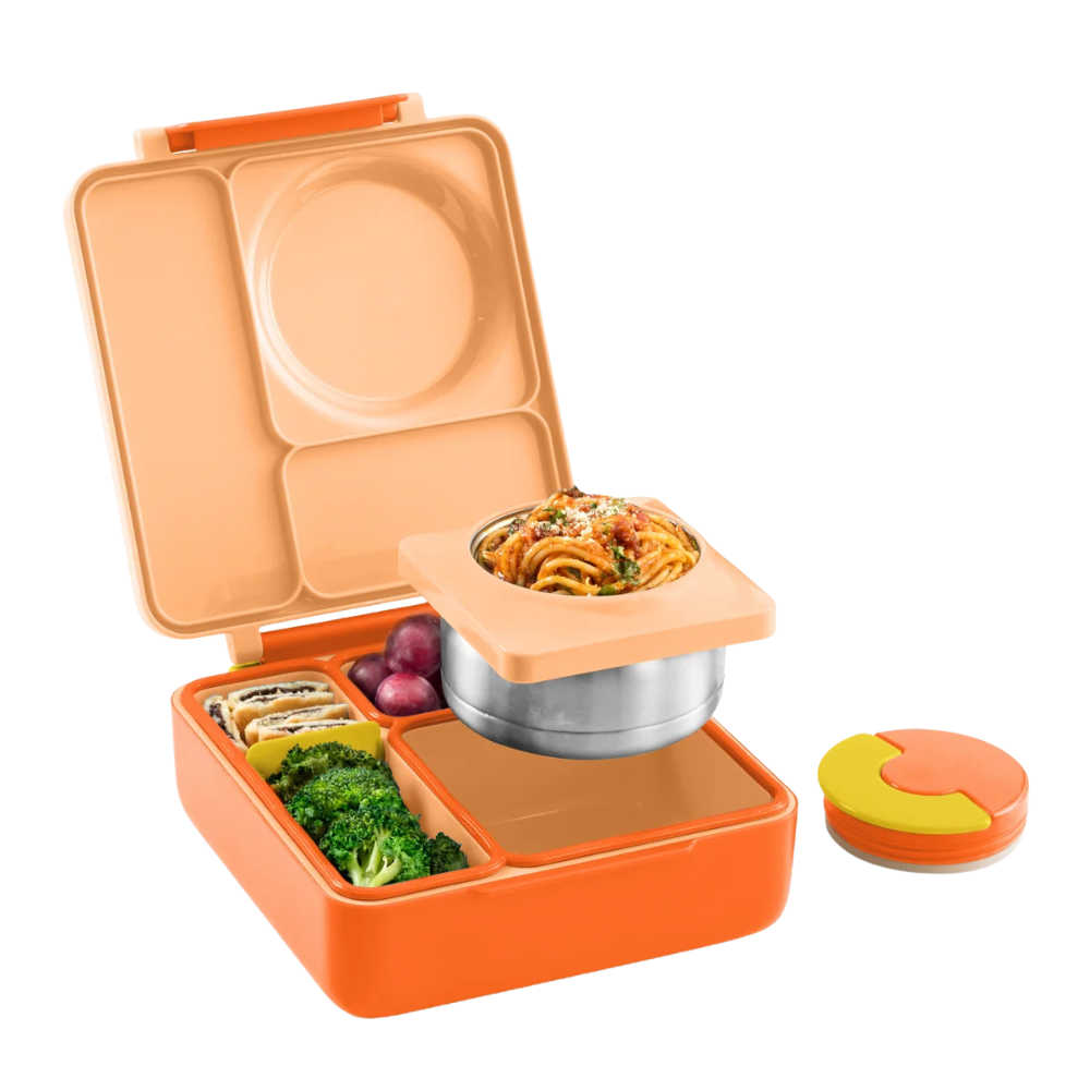 OmieBox Lunchbox Poppy Orange