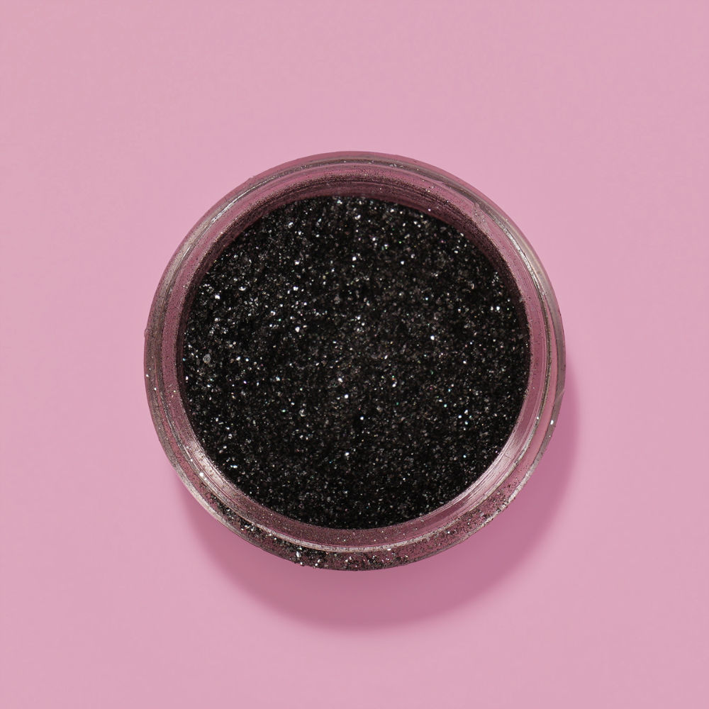 Sprinks Edible Glitter 2g Black (1)