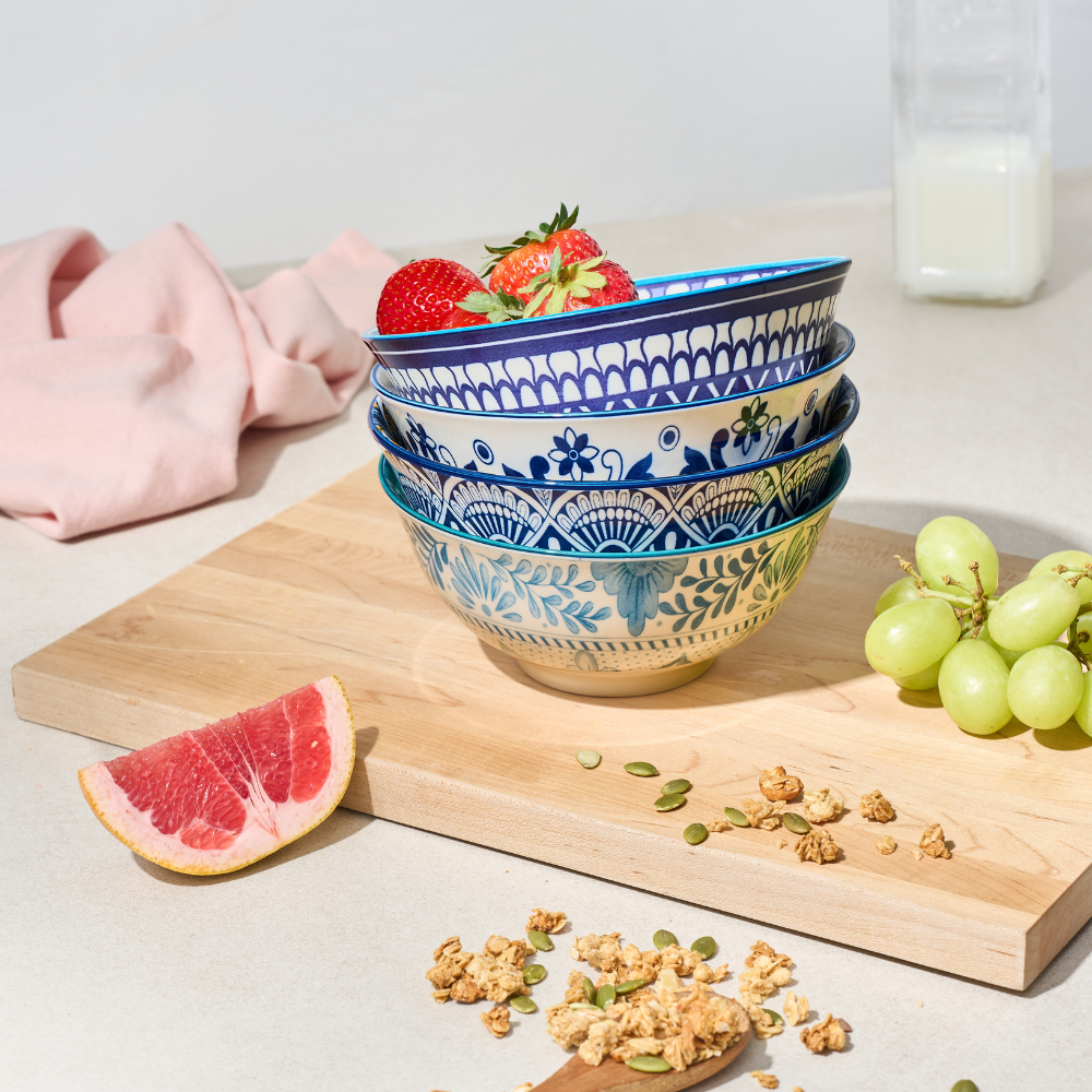 Wilkie Brothers Snack Bowl Mediterranean Flower 15cm (1)