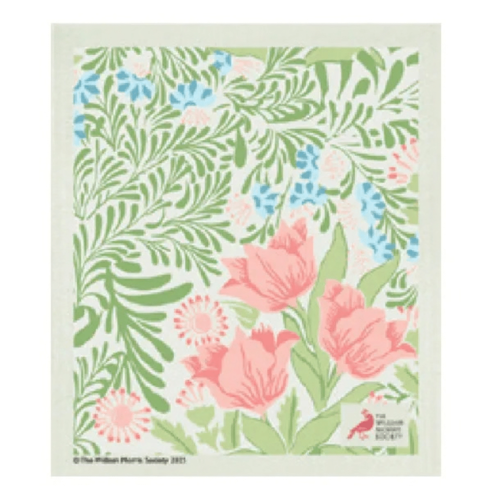 William Morris Swedish Dish Cloth Bower 20cm