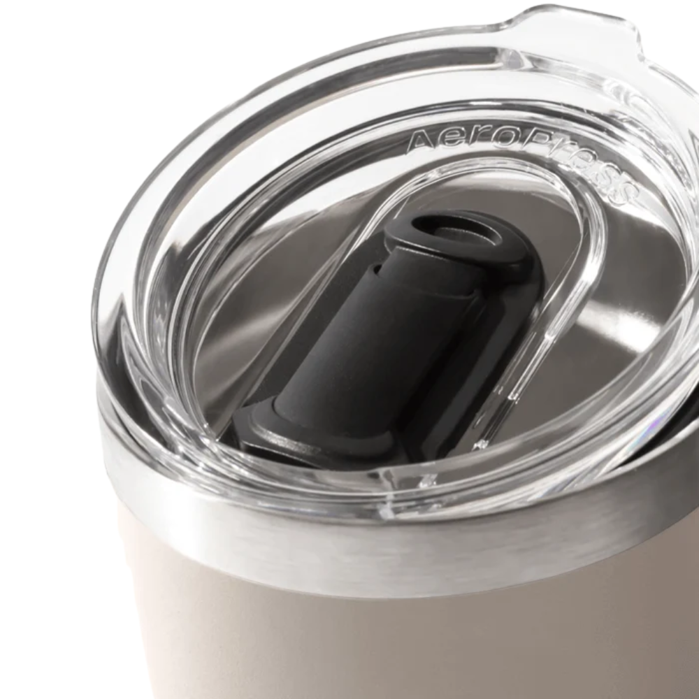 Aeropress Stainless Steel Travel Mug 295ml Cream (2)