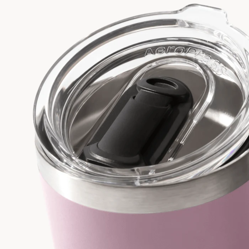 Aeropress Stainless Steel Travel Mug 295ml Pink (2)