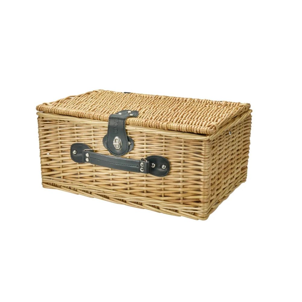 Avanti 2 Person Picnic Basket Wicker (1)
