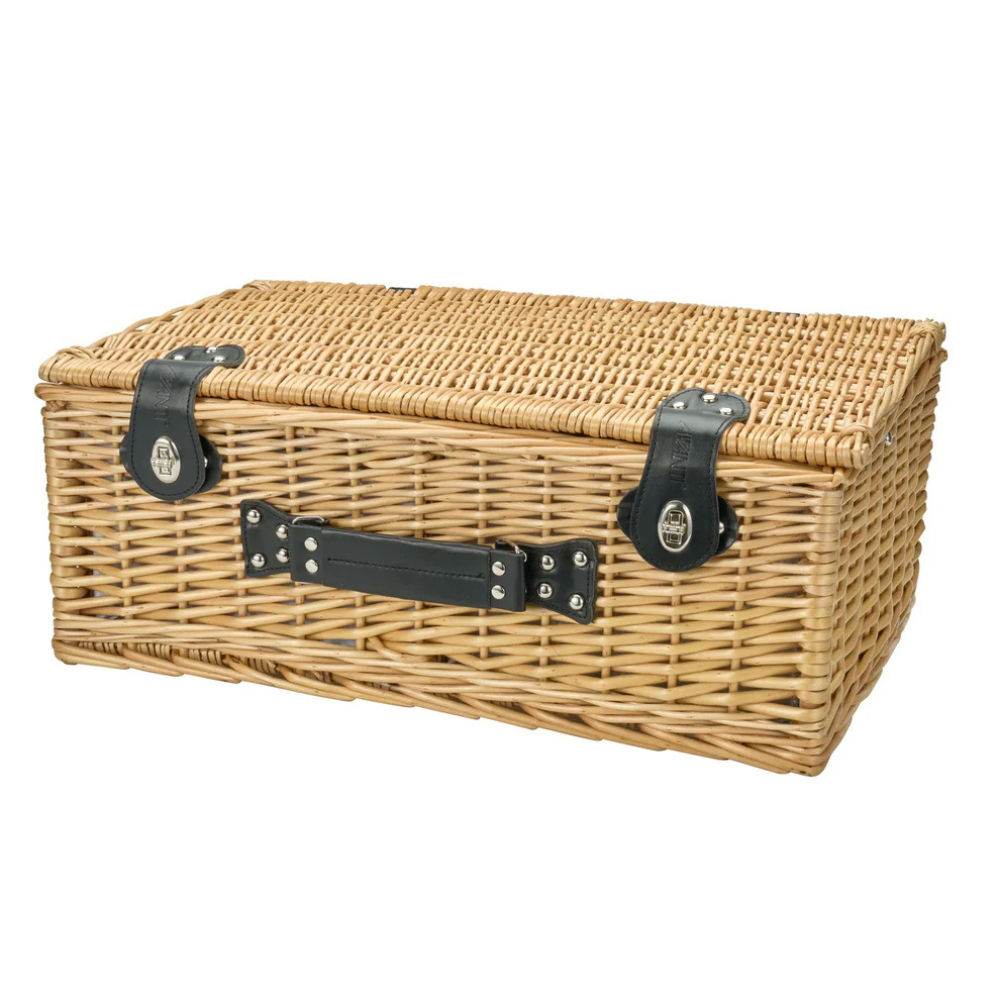 Avanti4 Person Picnic Basket Wicker (1)