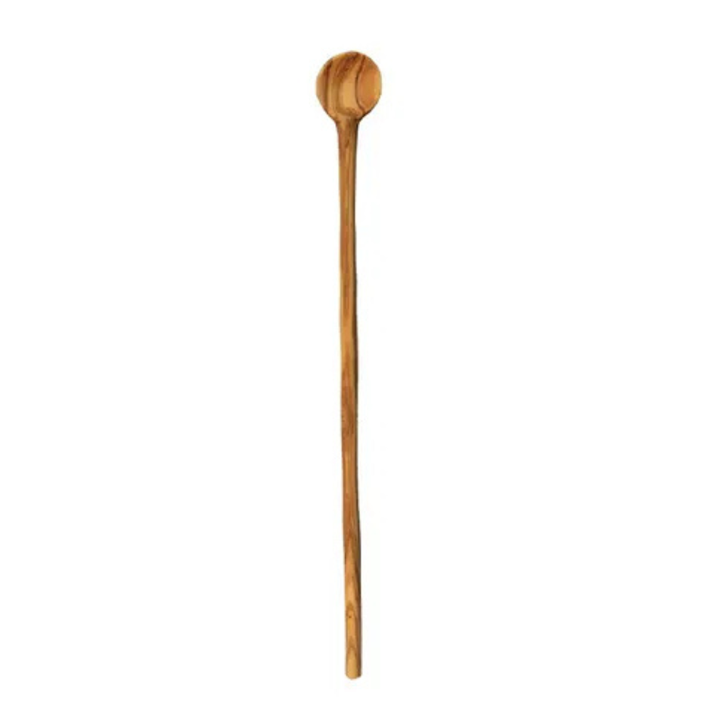 DISHY OLIVE WOOD LONG SPOON 28CM
