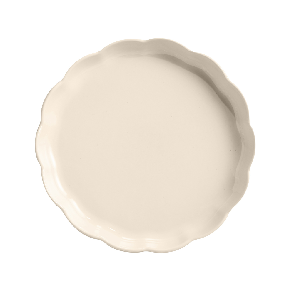Emile Henry Madeleine Round Tart Dish Clay 31cm (3)