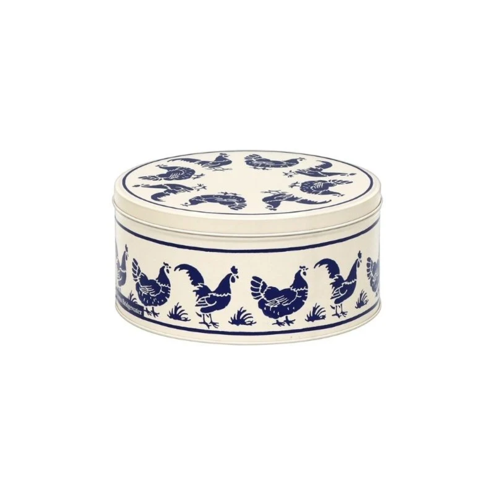 Emma Bridgewater Round Cake Tin Blue Hens Set of 3 (8)