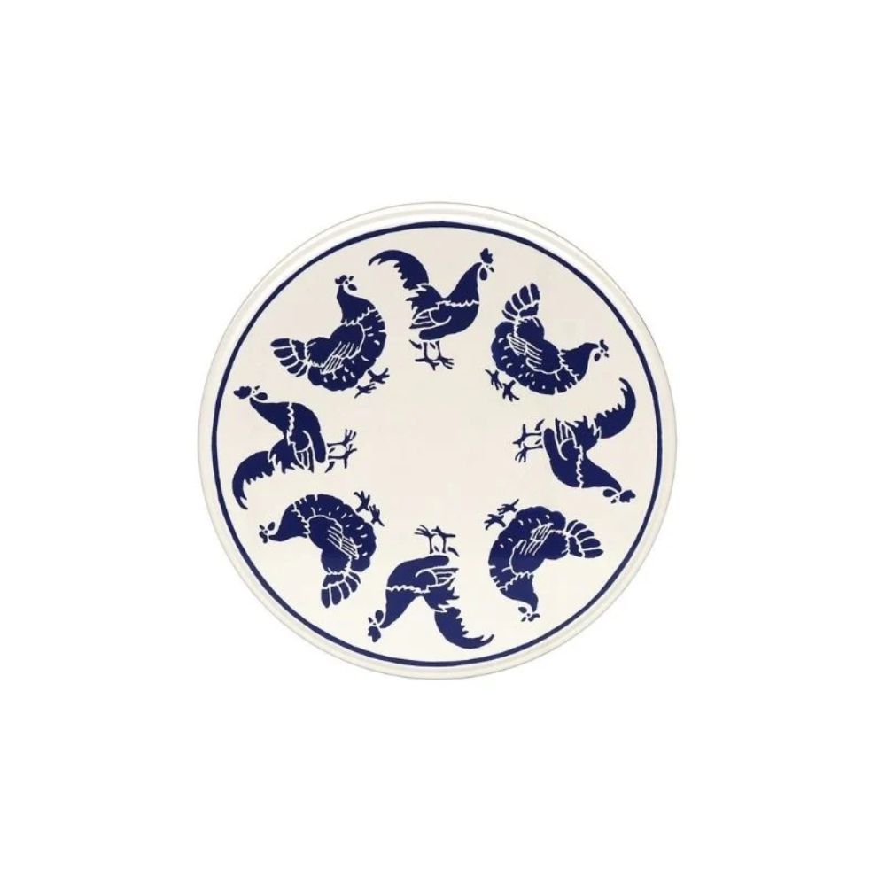 Emma Bridgewater Round Cake Tin Blue Hens Set of 3 (9)
