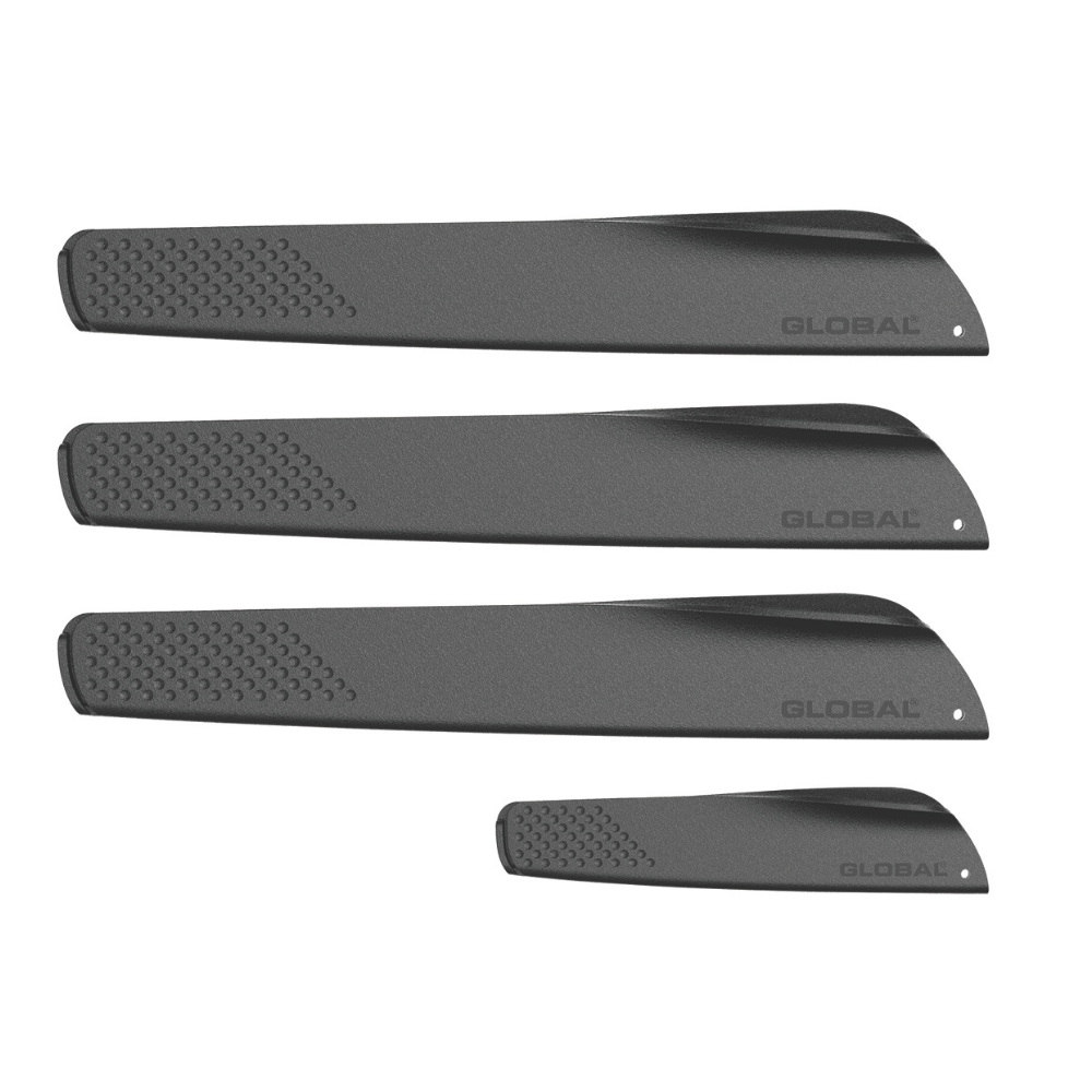 Global Classic 4 Piece Knife Set with Bonus Guards (2)