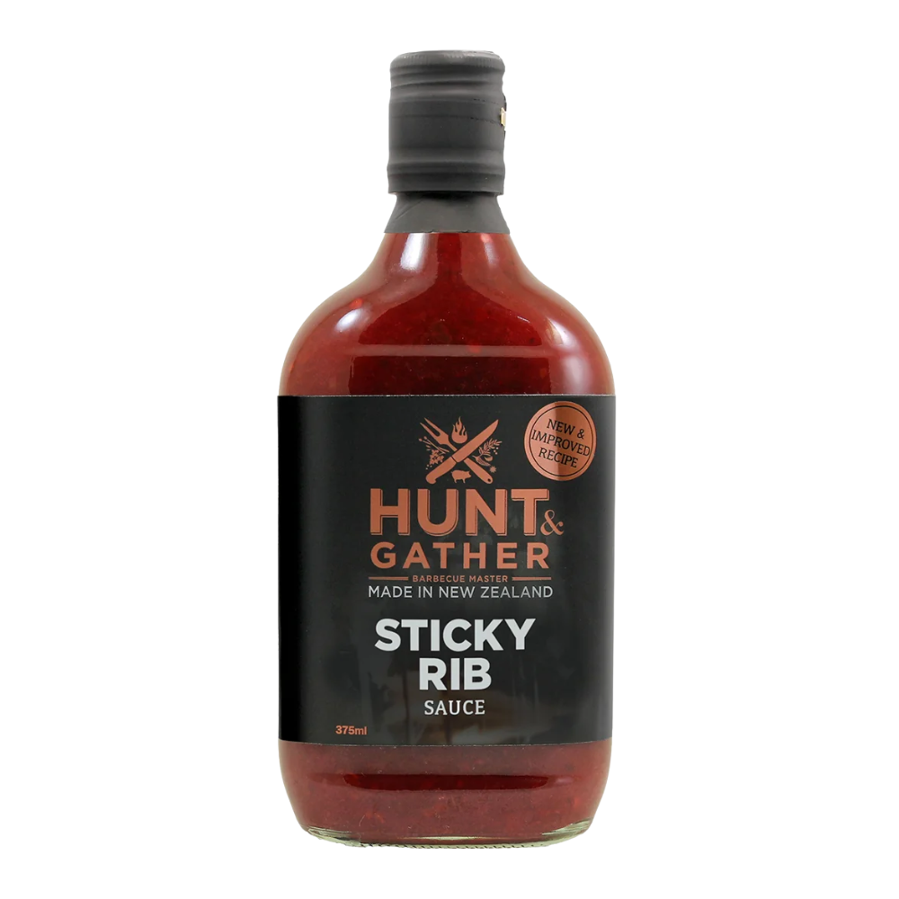 Hunt & Gather Sticky Rib BBQ 375ml