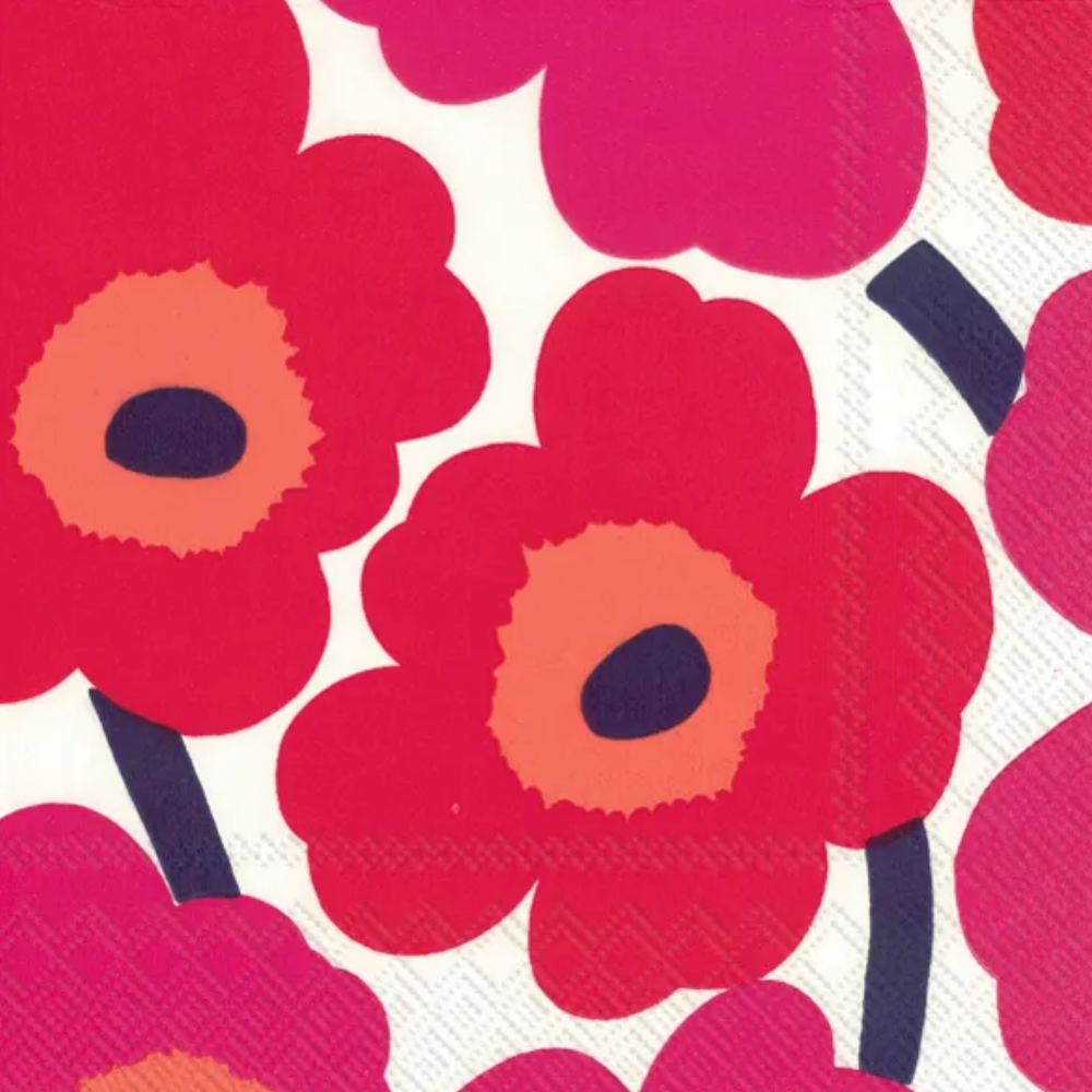 IHR Lunch Marimekko Unikko Red