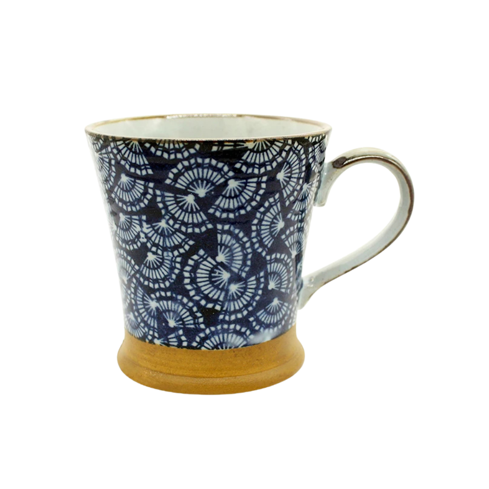 Japanese Fan Blue Mug 250ml