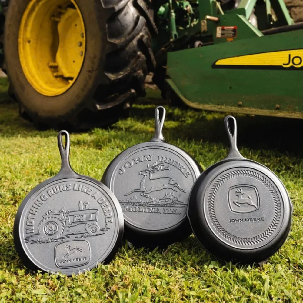 John Deere Cast Iron Skillet 26cm (3)
