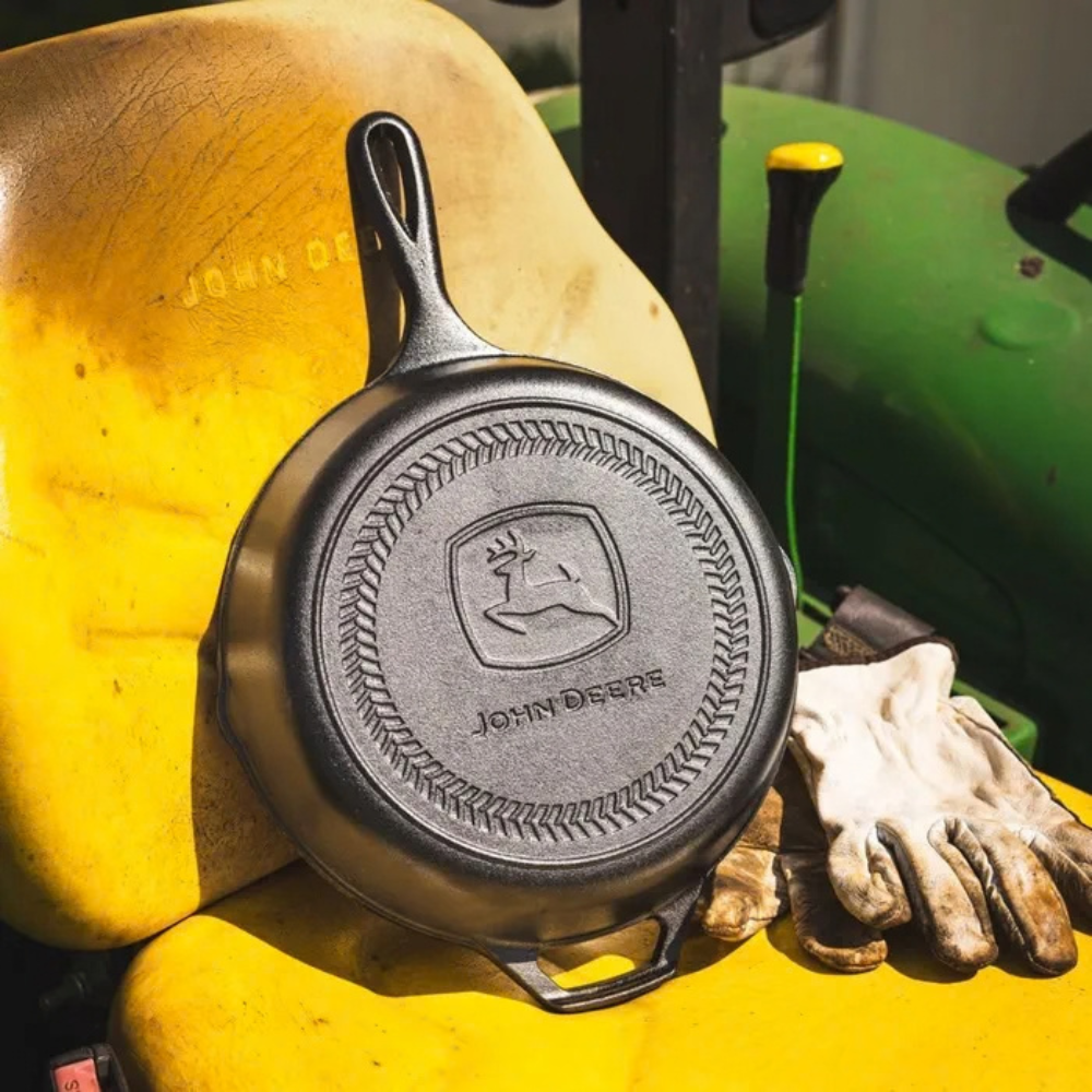 John Deere Cast Iron Skillet 26cm (7)