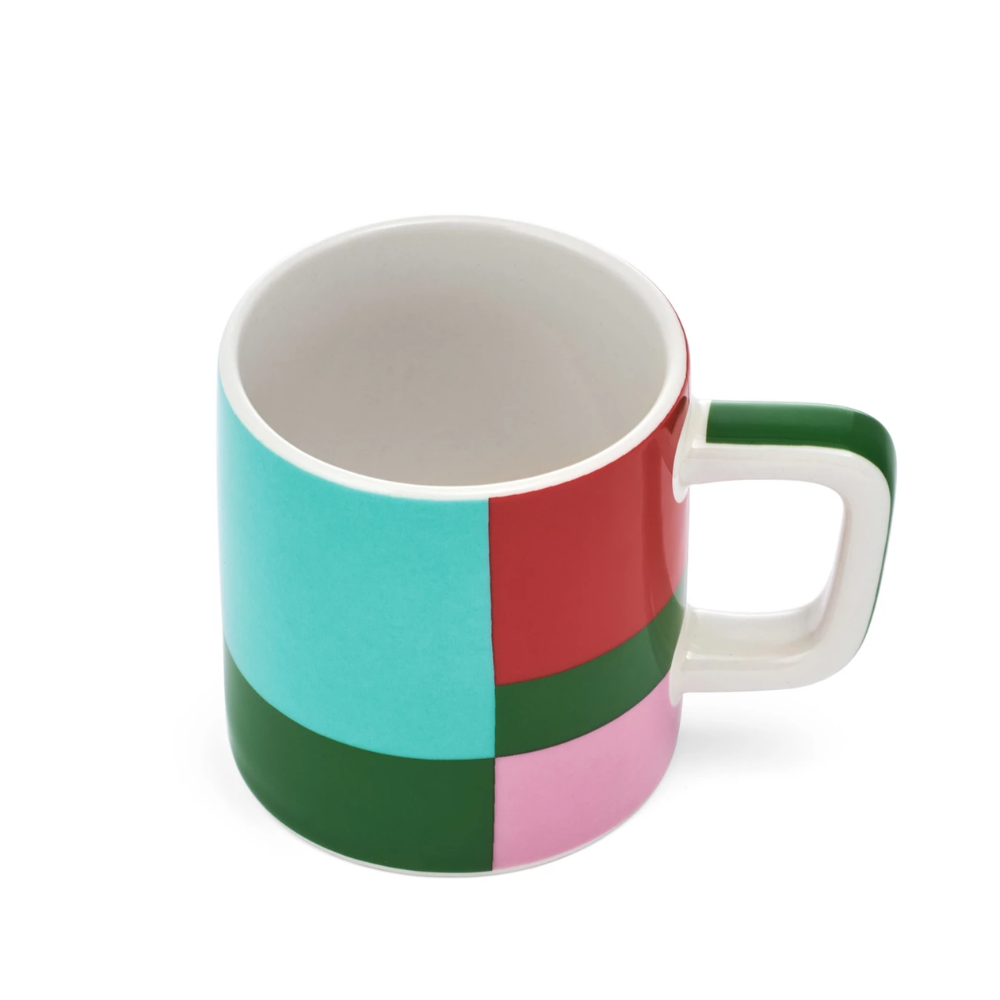 La Cafetière Ceramic Espresso Cup Green Utopian Lines 120ml (2)