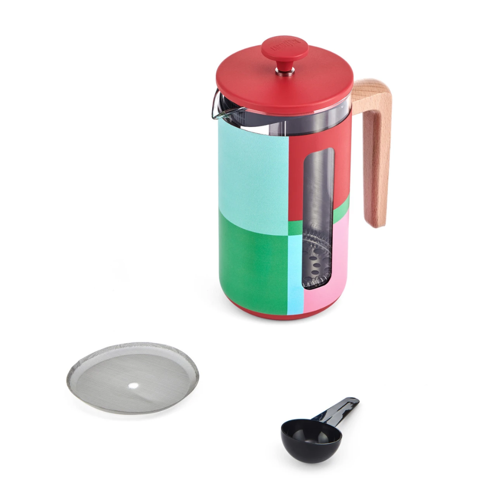 La Cafetière Pisa 8 Cup Stainless Steel Cafetiere Utopian Lines 1L (5)