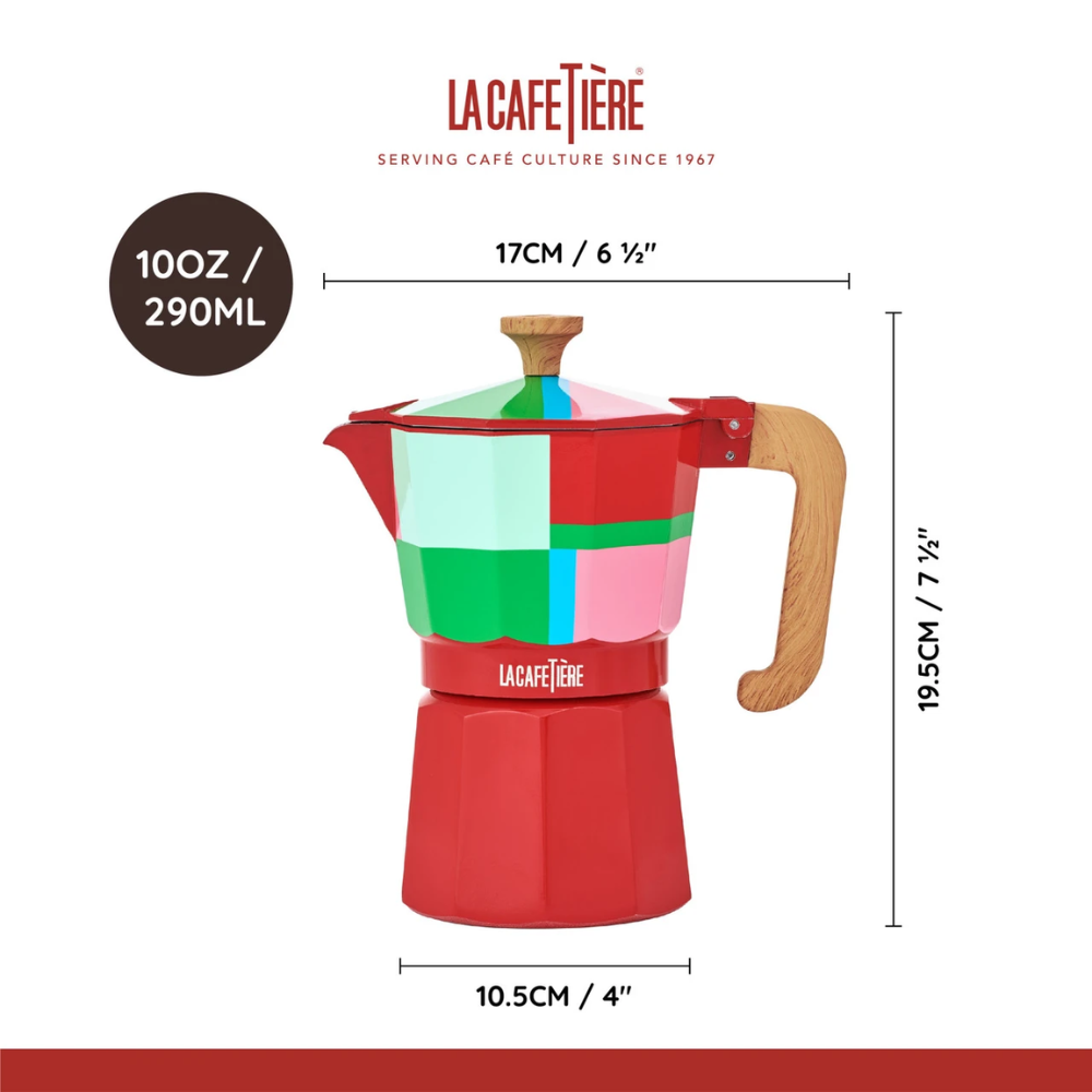 La Cafetière Venice 6 Cup Espresso Maker Utopian Lines 290ml (8)