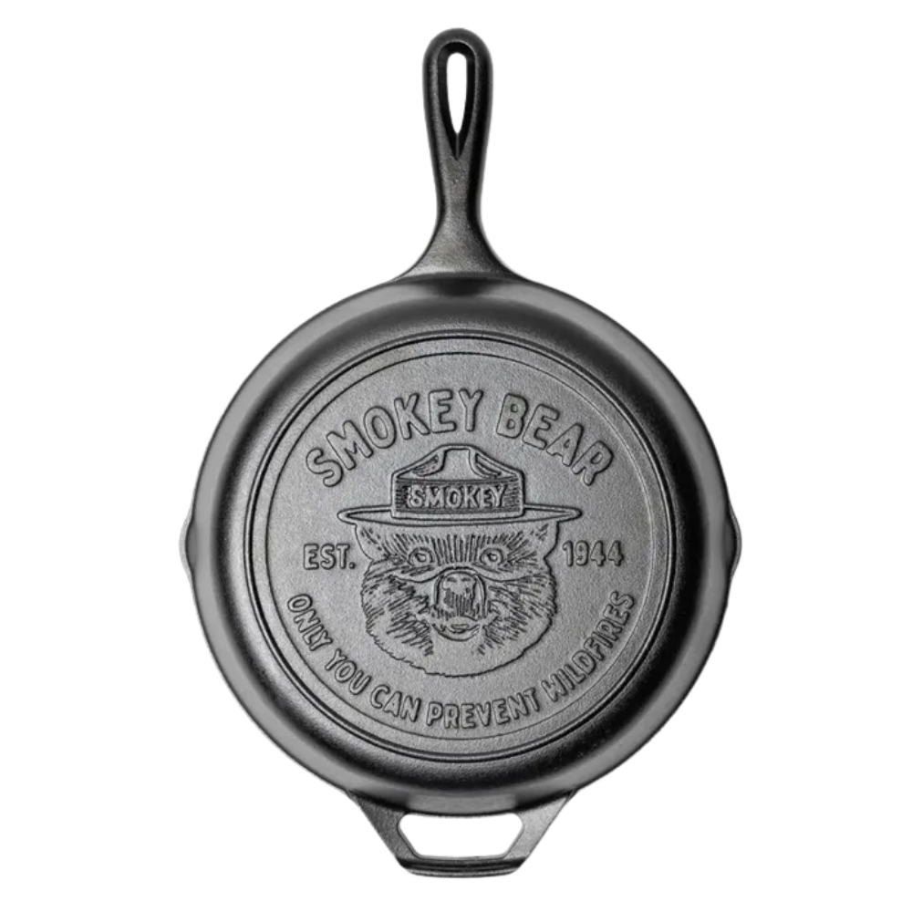 Lodge Cast Iron Smokey Bear Skillet 26cm (1)