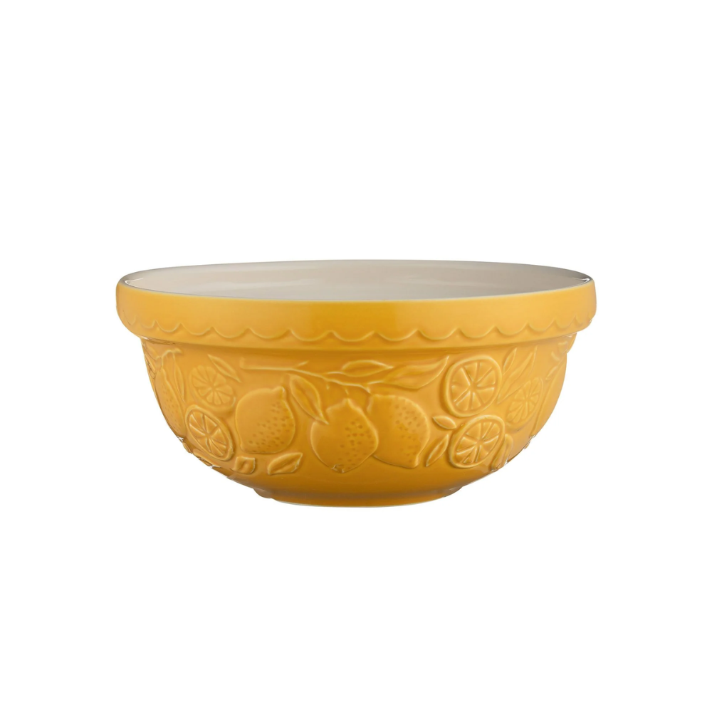 Mason Cash Fruits Mixing Bowl Lemon Yellow 24cm (1)