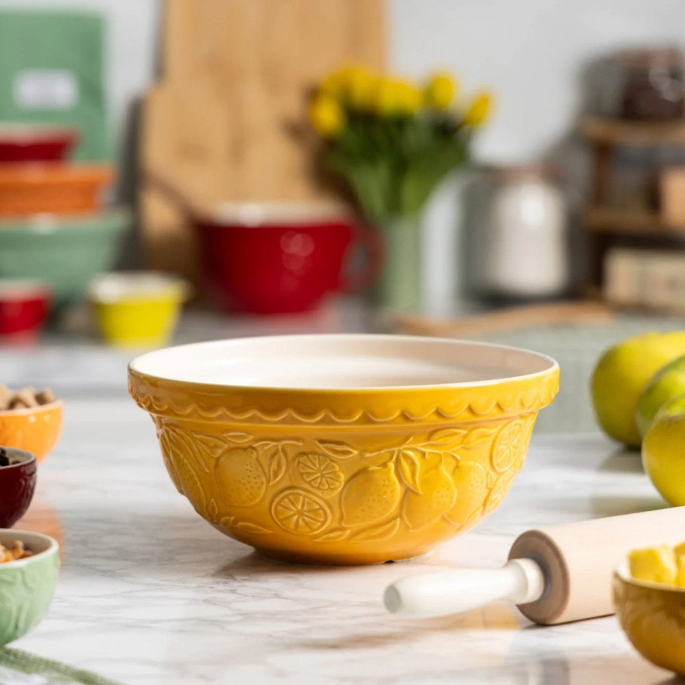 Mason Cash Fruits Mixing Bowl Lemon Yellow 24cm (3)