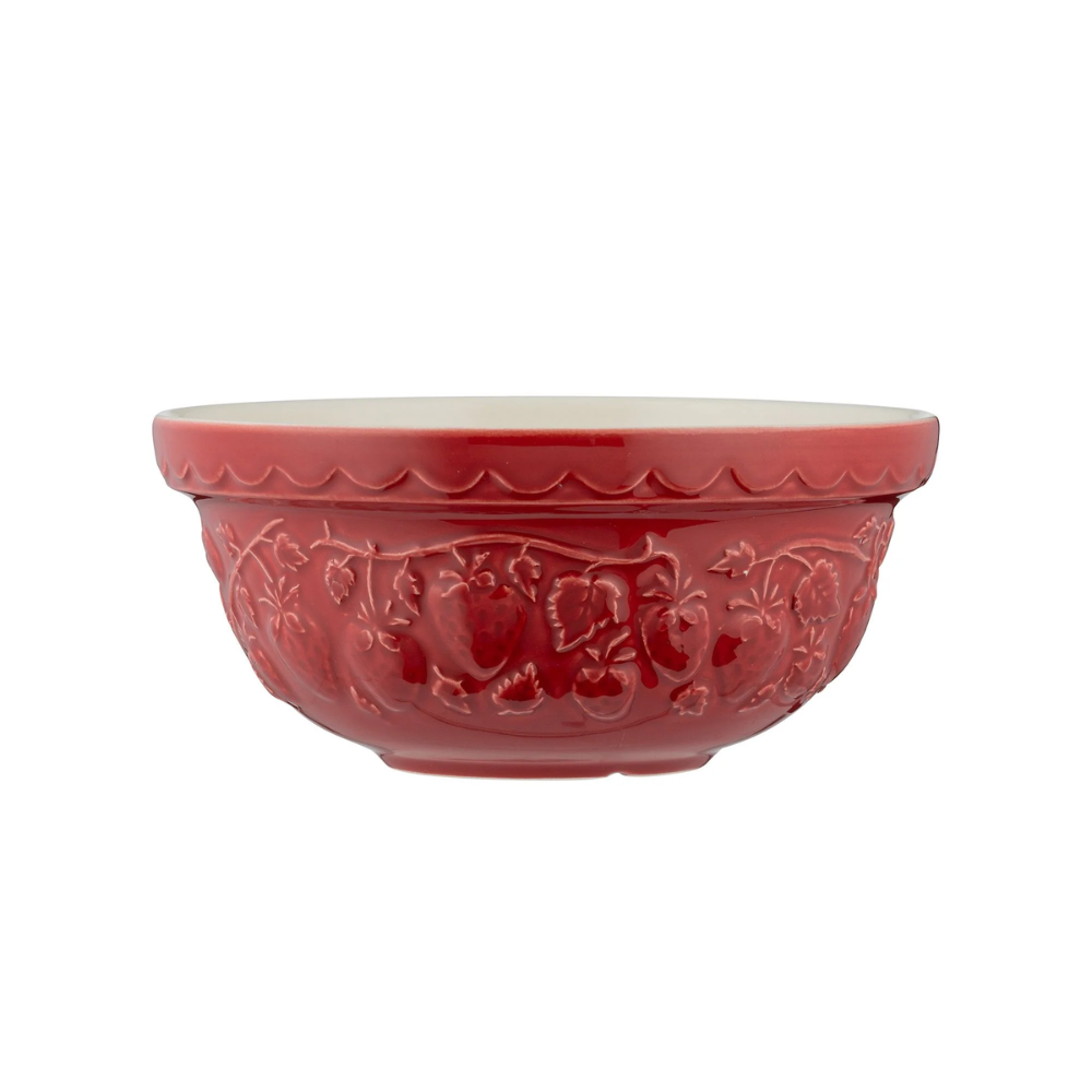 Mason Cash Fruits Mixing Bowl Strawberry Red 21cm (1)