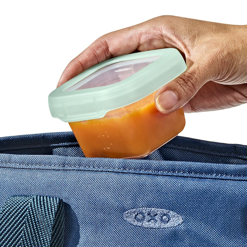 OXO TOT Baby Blocks Food Storage Containers Opal 120ml Set of 4 (7)