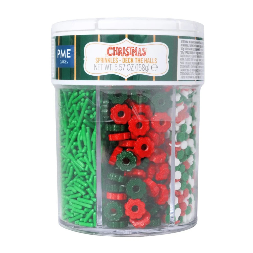 PME 6-in-1 Sprinkle Set Deck the Halls 158g (2)