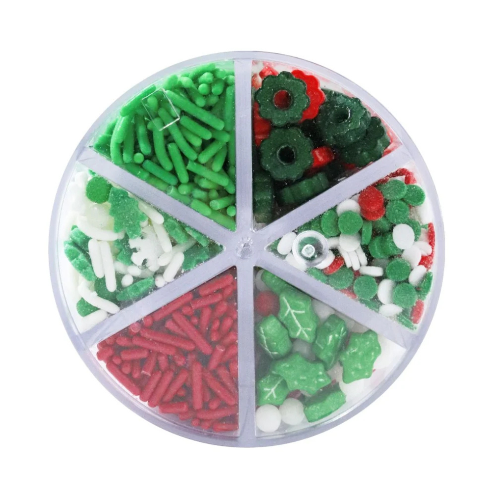 PME 6-in-1 Sprinkle Set Deck the Halls 158g (3)